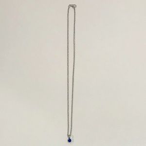 NWOT Lab Created Sapphire Necklace